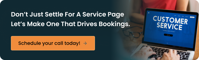 Service Pages for healthcare