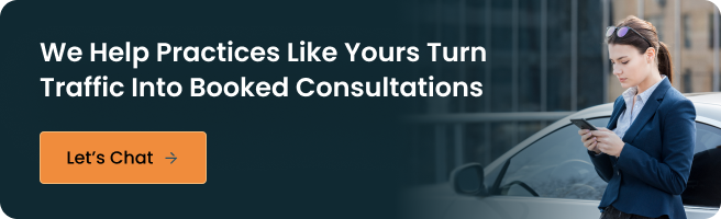 Turn traffic into booked consultations