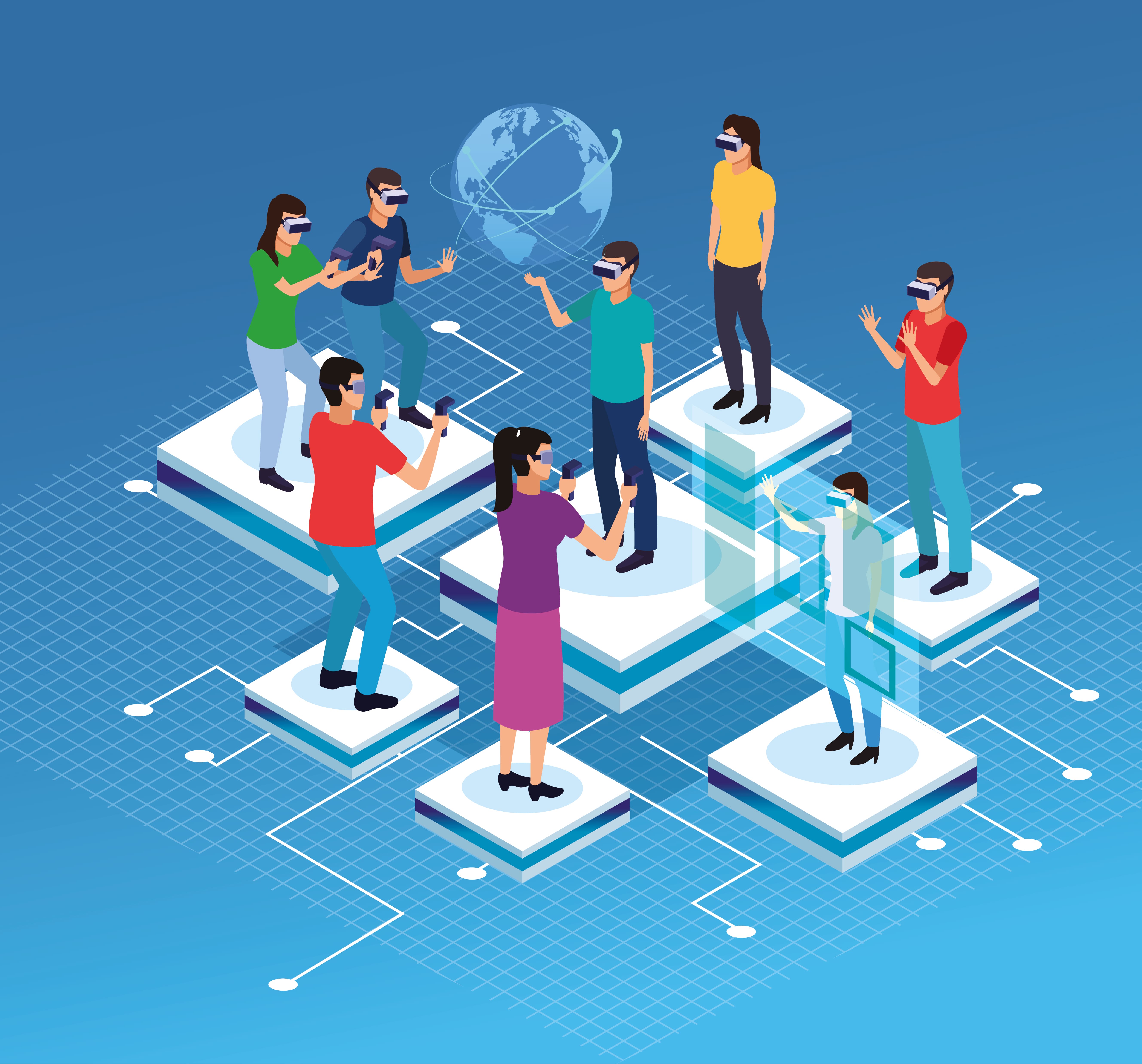 Metaverse Virtual Reality on Society