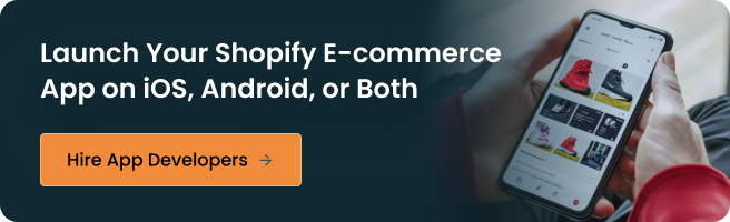 shopify ecommerce app