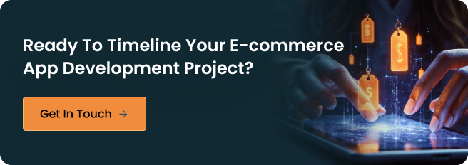 E-commerce app development project