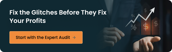 Fix glitches before losing profits