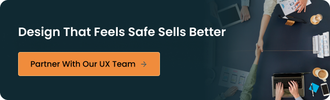 Safe design UX banner