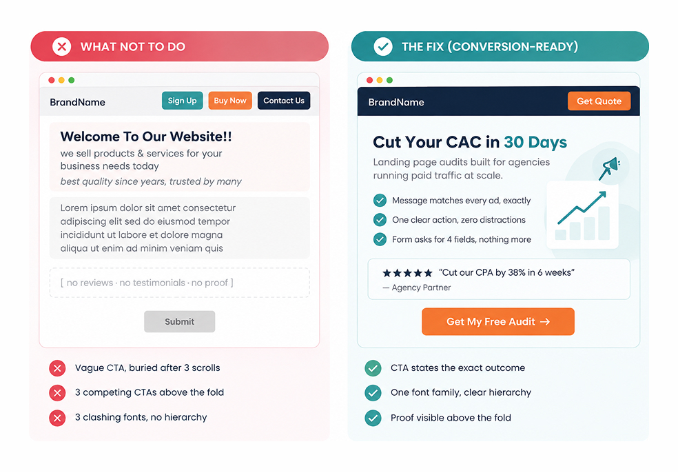 Landing Page Structure